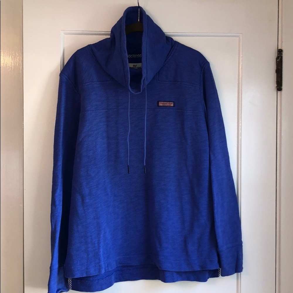 Vineyard Vines, funnel neck Shep Shirt - Small